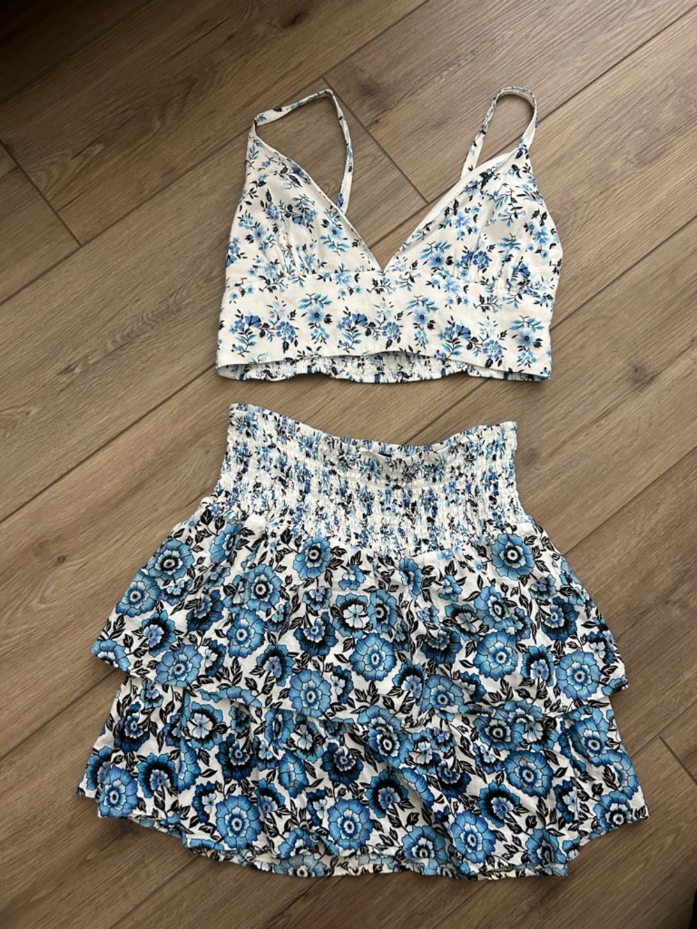 Lulu's Floral Skirt Set, Size M